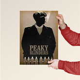 Thomas Shelby – Peaky Blinders Noir Poster